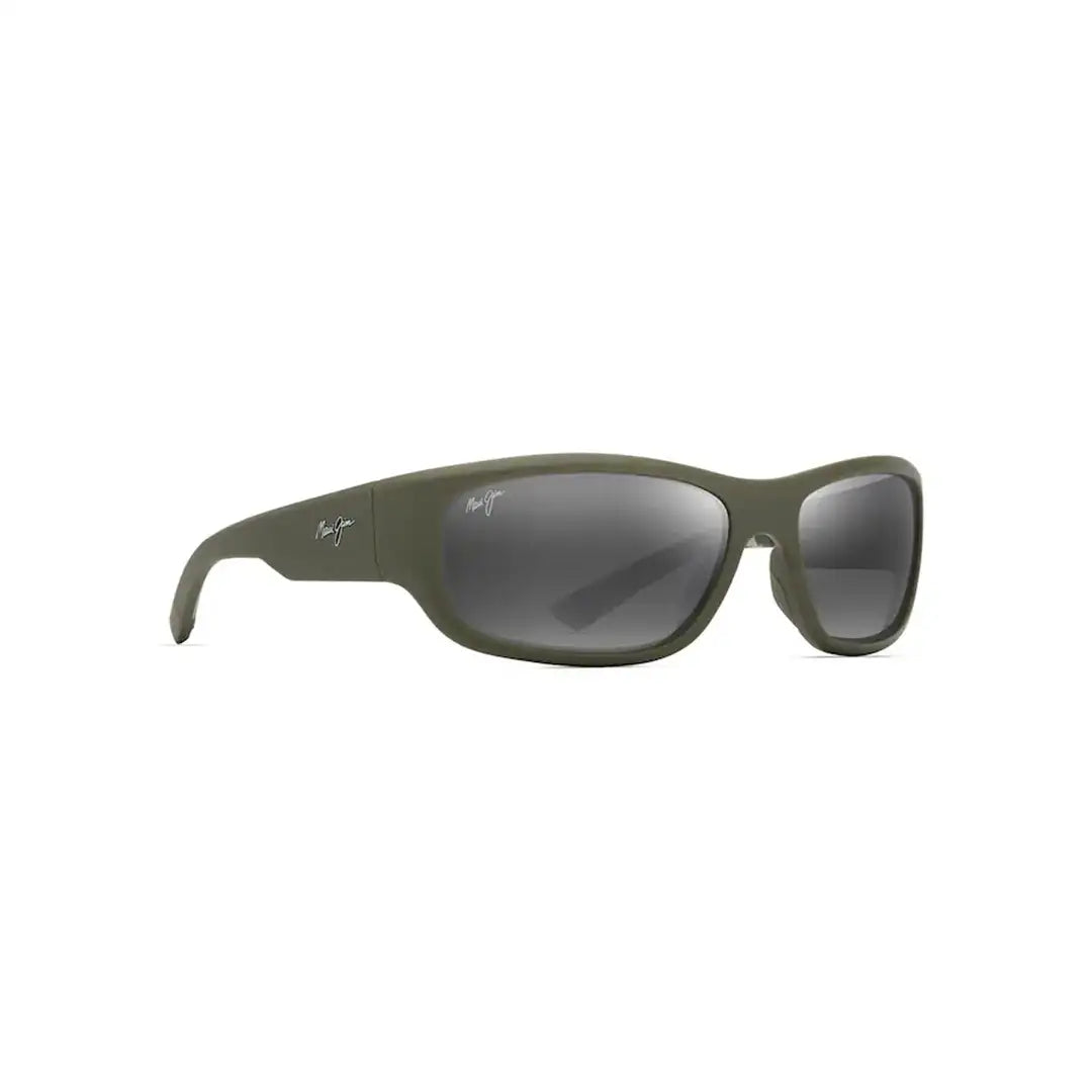 Maui Jim Maulele Matte Military Green Sunglasses