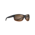Maui Jim Kaiwi Channel Dark Brown Stripe Sunglasses