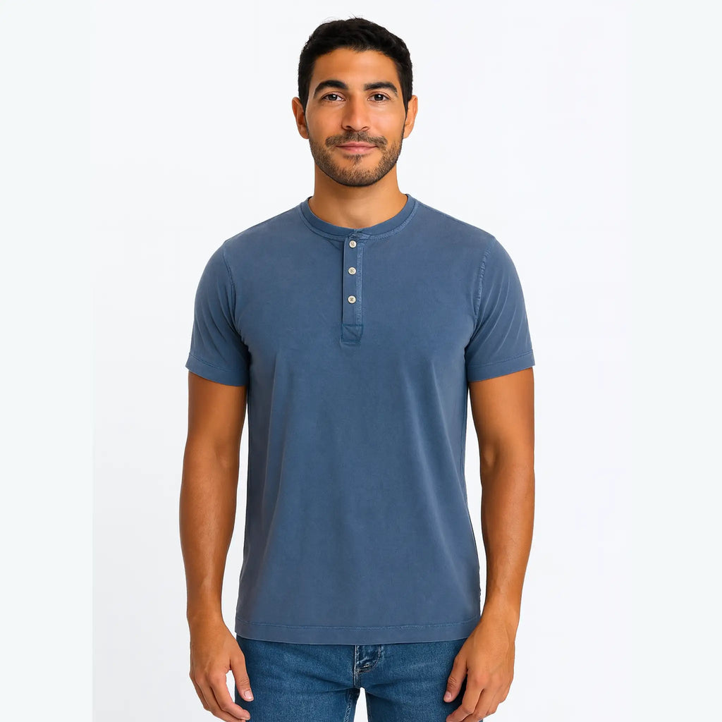 American Heritage - Henley - Navy