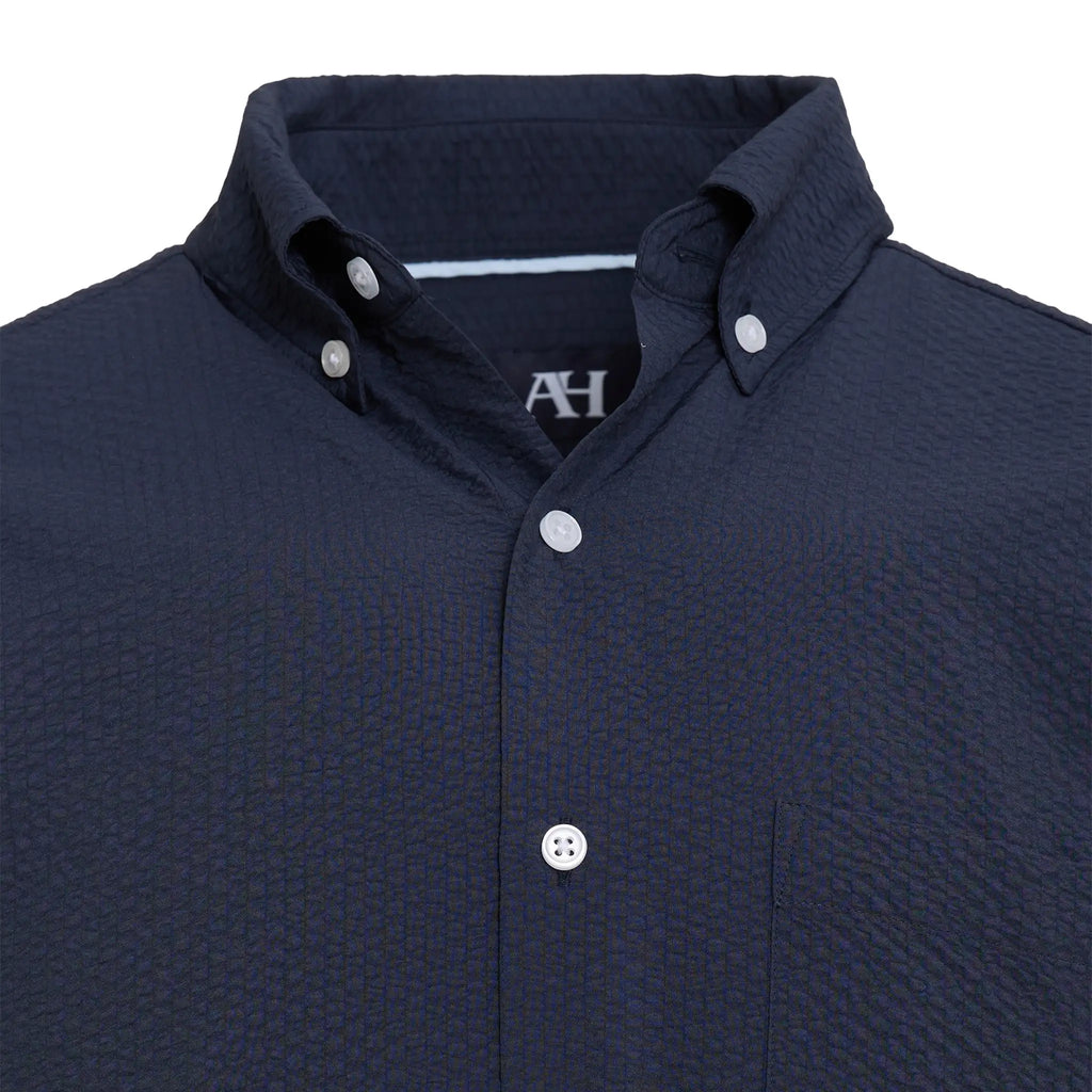 American Heritage Capitola in Navy Collar View