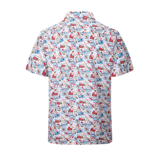American Heritage Kapalua Performance Shirt Back View