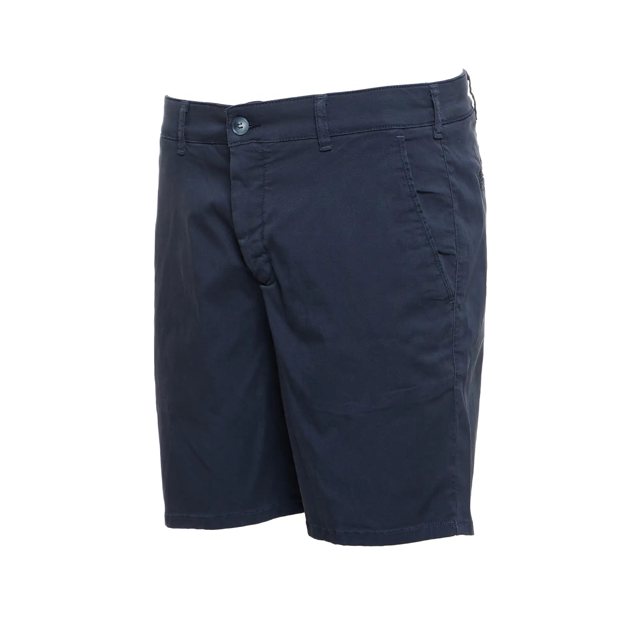 American Heritage Panorama Shorts in Navy Side View