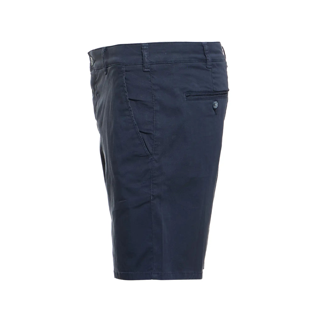 American Heritage Panorama Shorts in Navy Side View