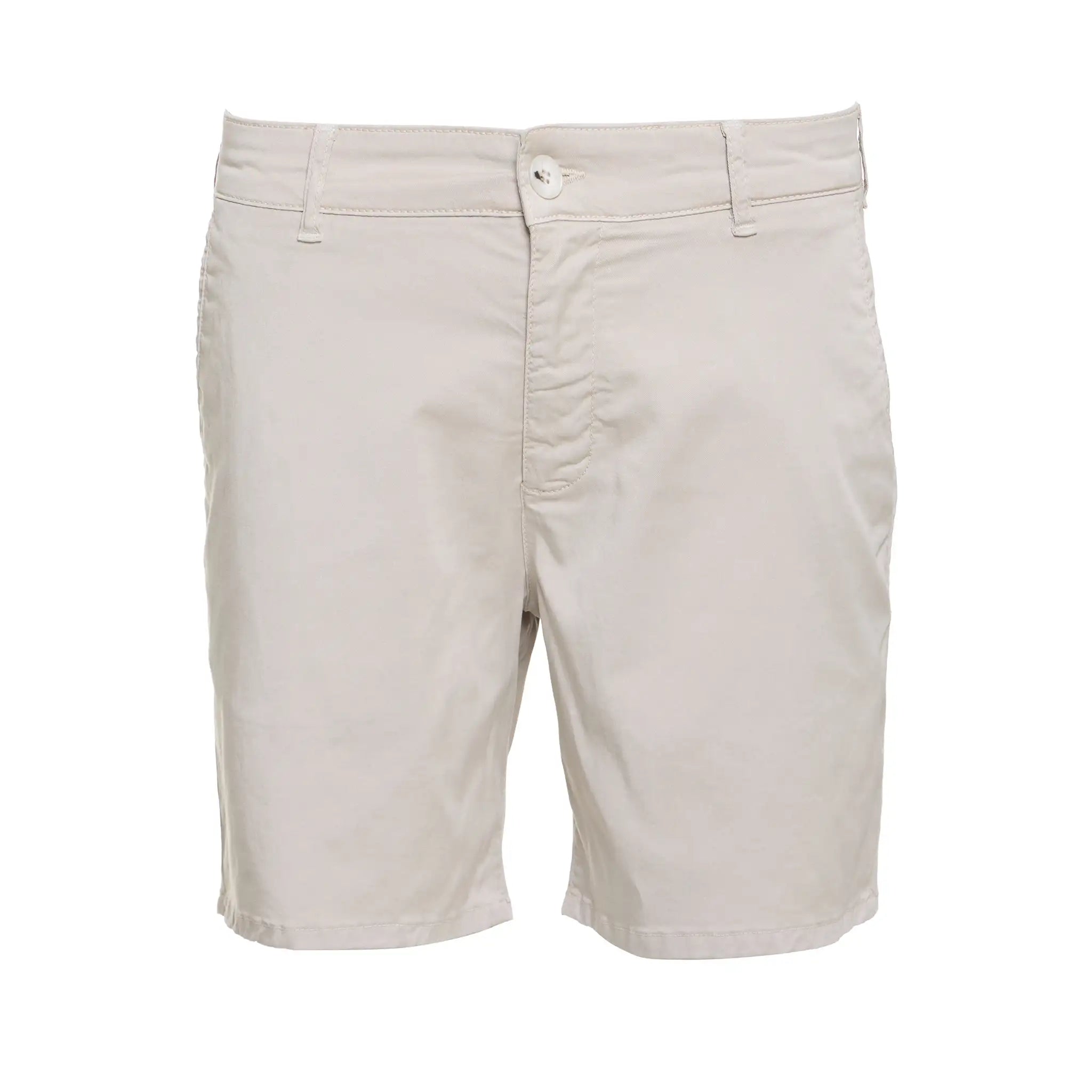 American Heritage Panorama Shorts in Stone Front View