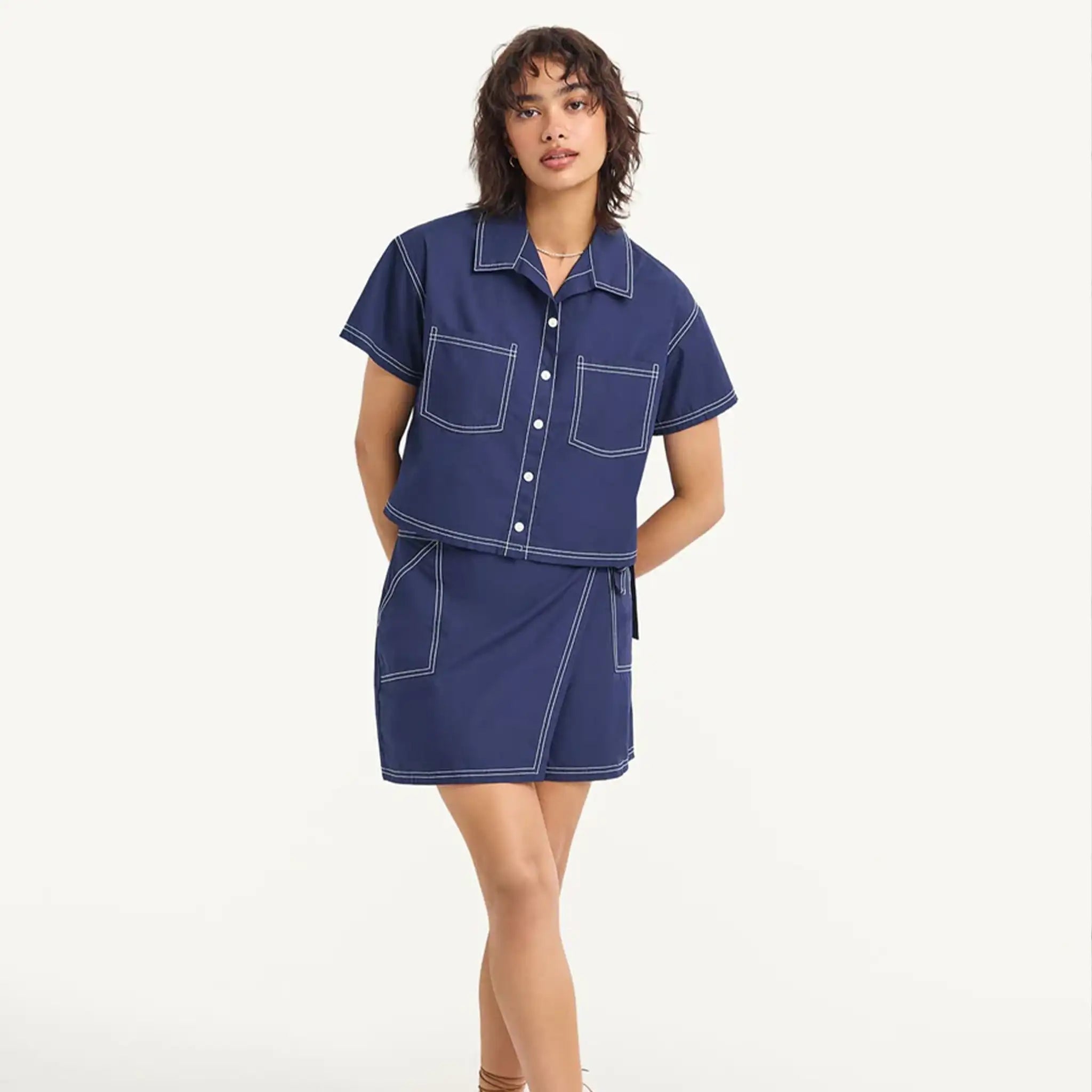 Vitamin A Ashley Wrap Skirt