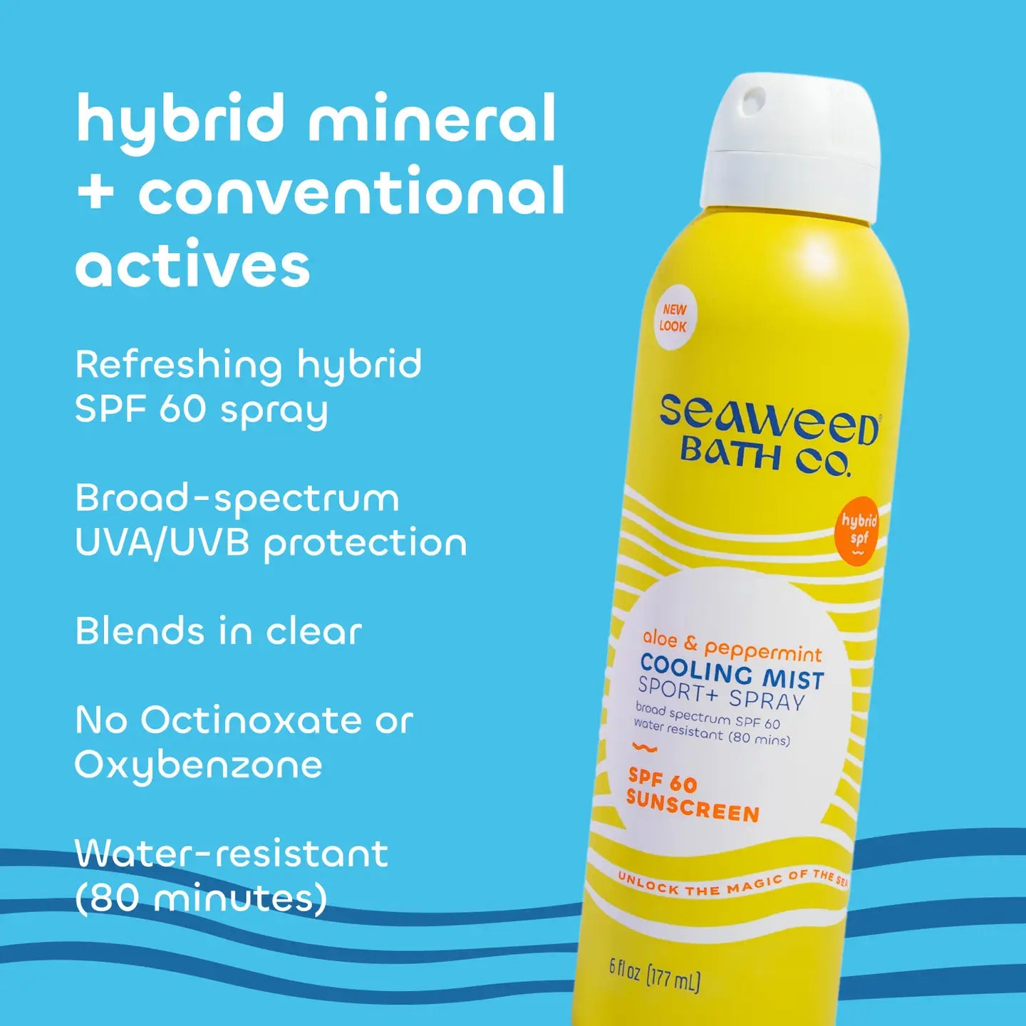 Seaweed Bath Co Cooling Mist Sport+ Spray