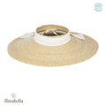 Flora Bella Jai Hat in Natural and White