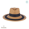 Flora Bella Katrina Sun hat in Natural and Black