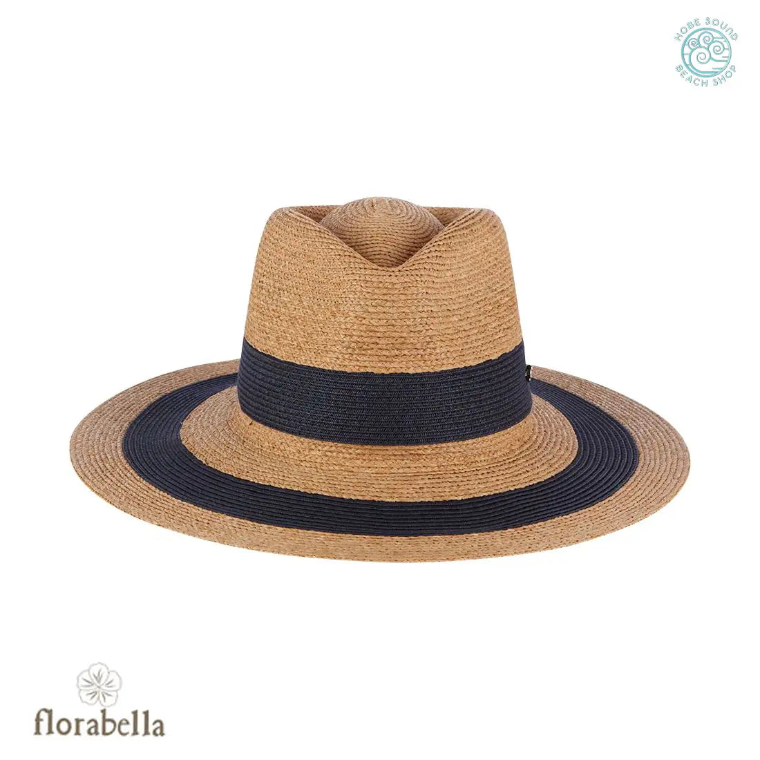 Flora Bella Katrina Sun hat in Natural and Black