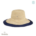 Flora Bella Lucia Sun Hat - Natural/Navy