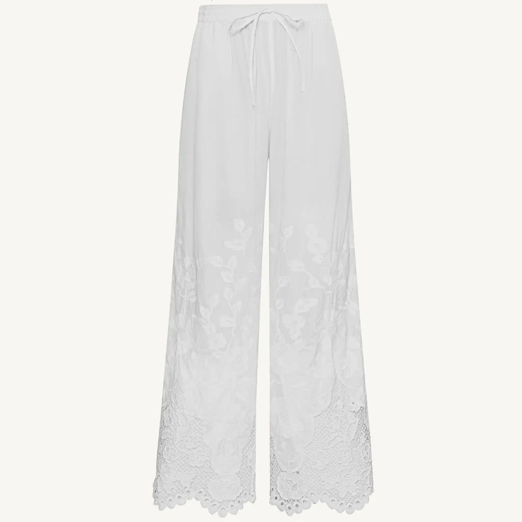 Vitamin A Flora Pant in White