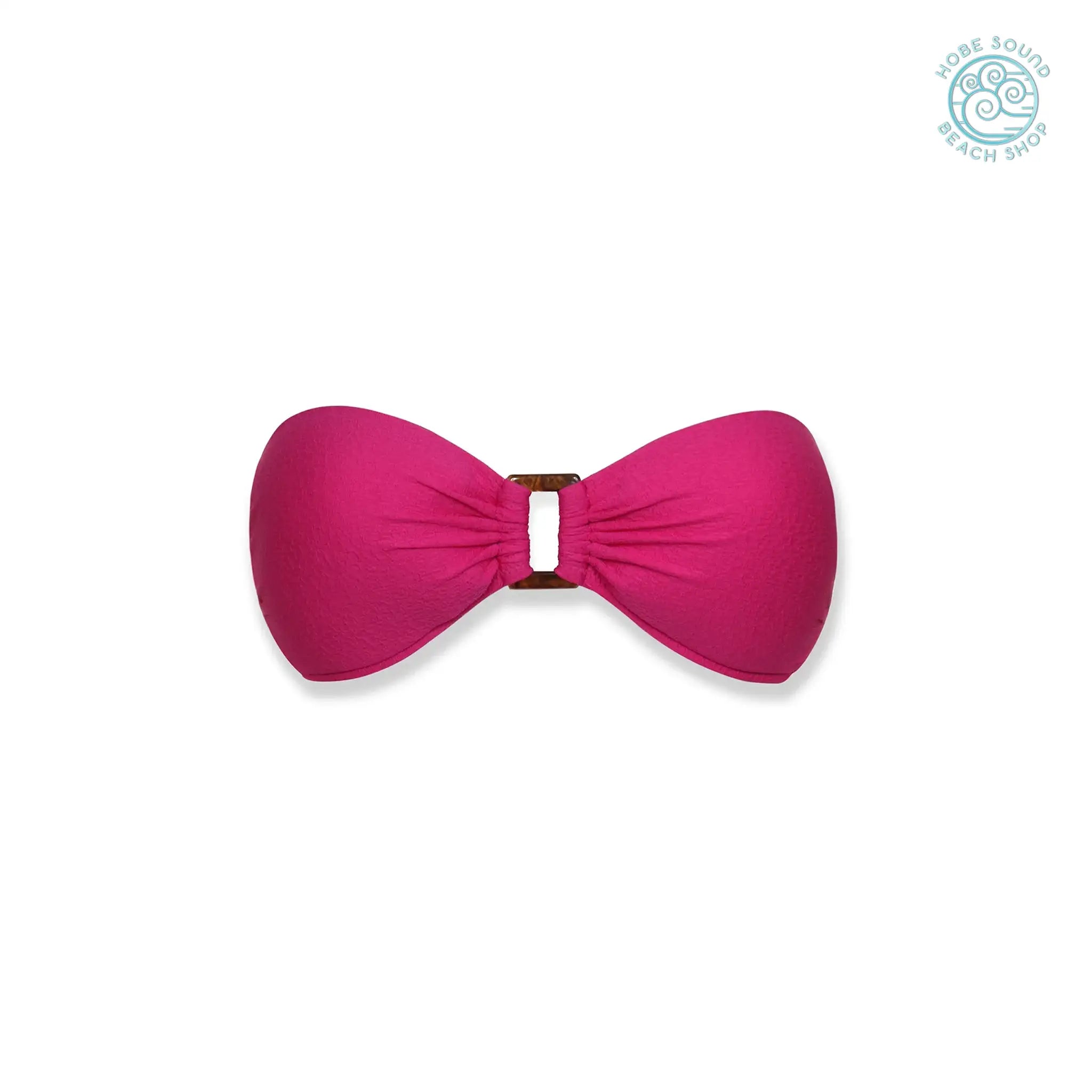 Helen Jon - Soft Tie Tortoise Bandeau - Raspberry