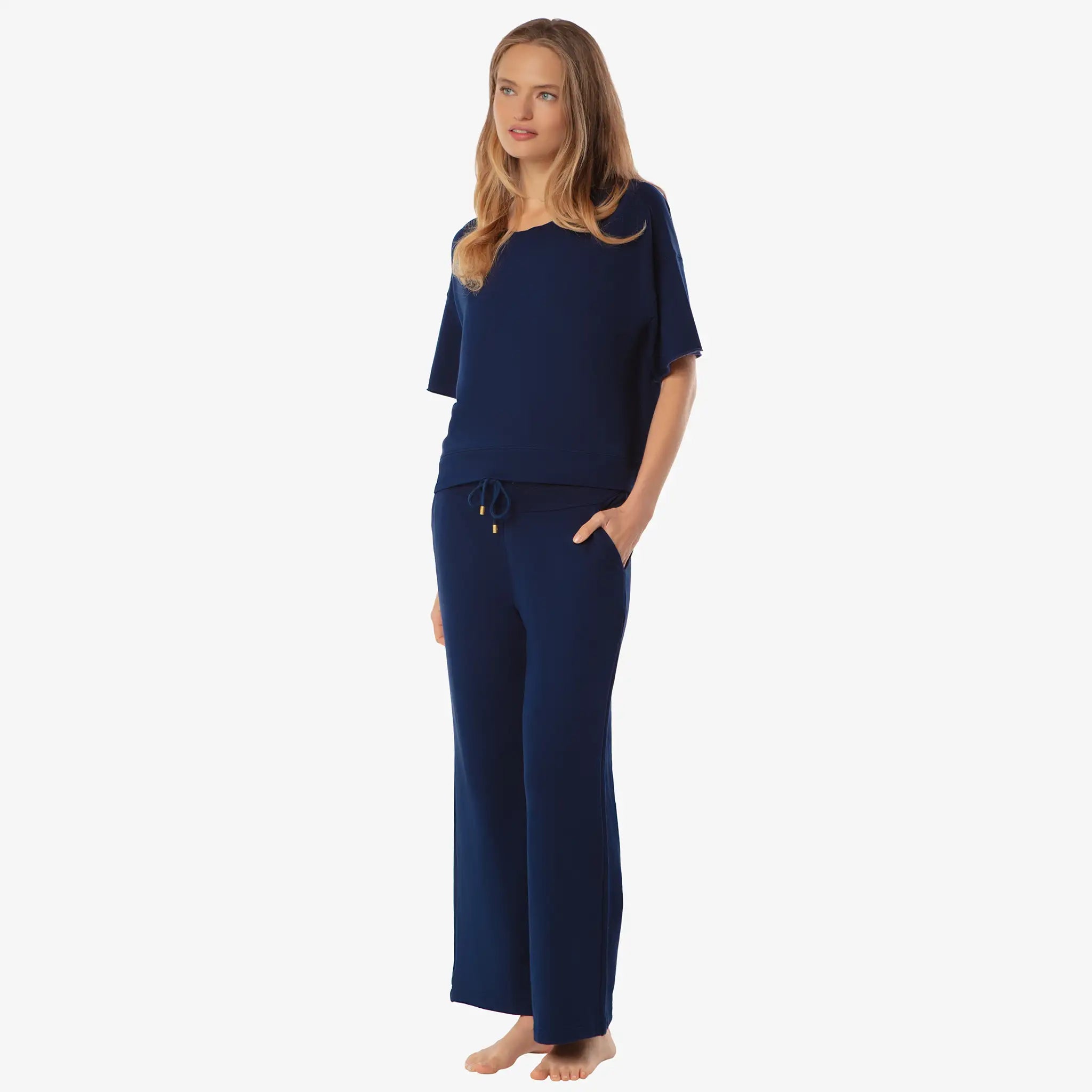 Helen Jon - Ankle Pants - Navy