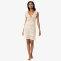 Helen Jon - Valentina Crochet Dress - Ivory Crochet