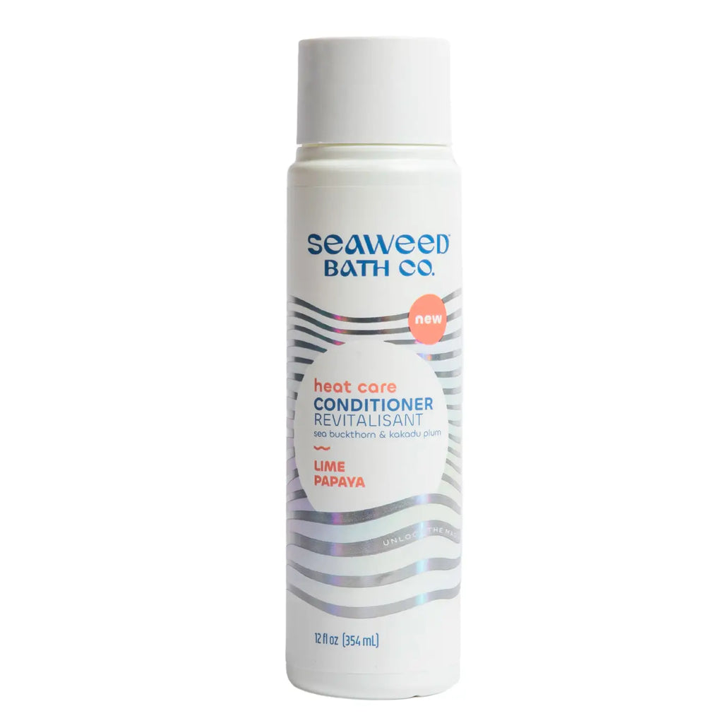 Seaweed Bath Co Heat Care Conditioner Lime Papaya on a white background