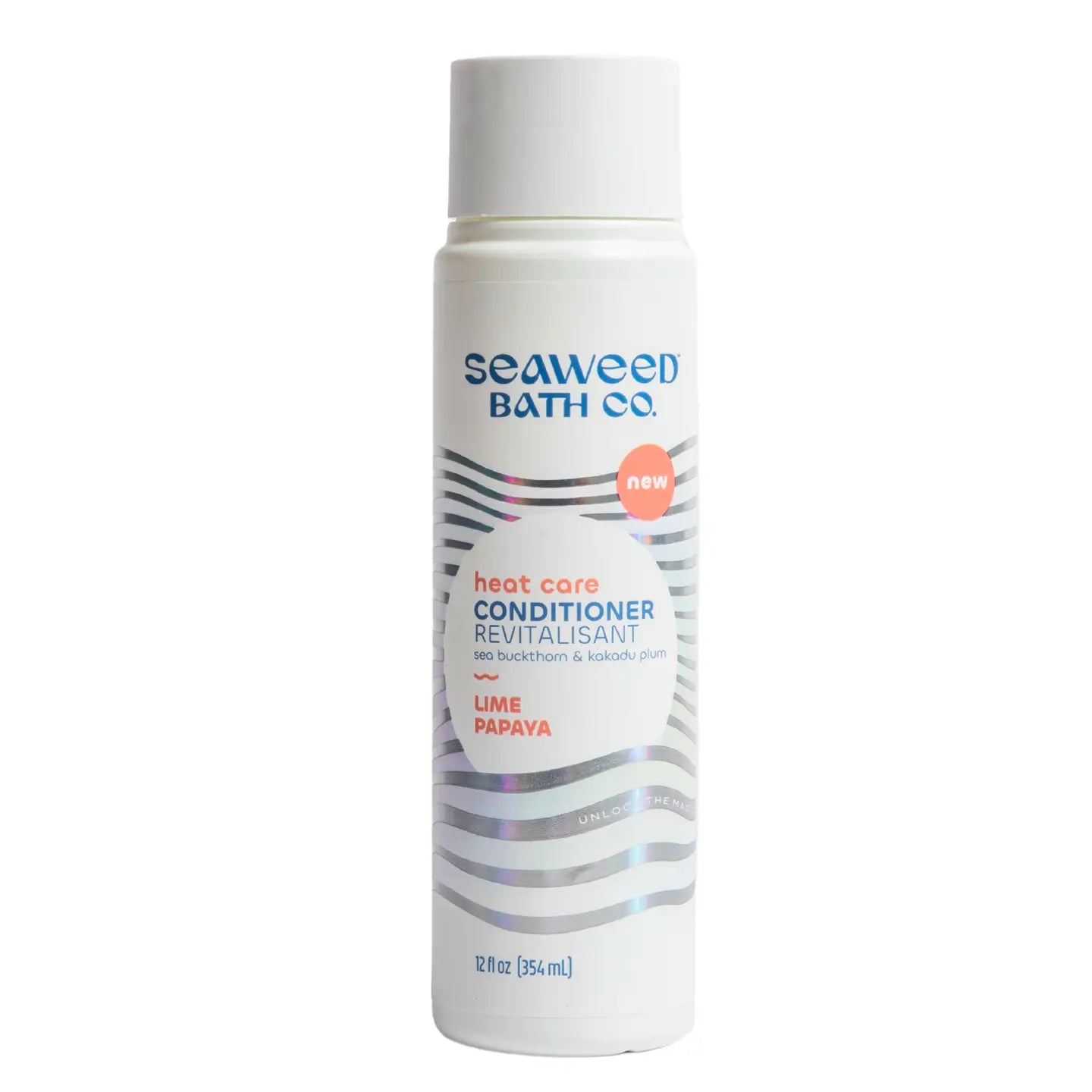 Seaweed Bath Co Heat Care Conditioner Lime Papaya on a white background