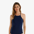 Helen Jon - Racerback Tankini - Navy