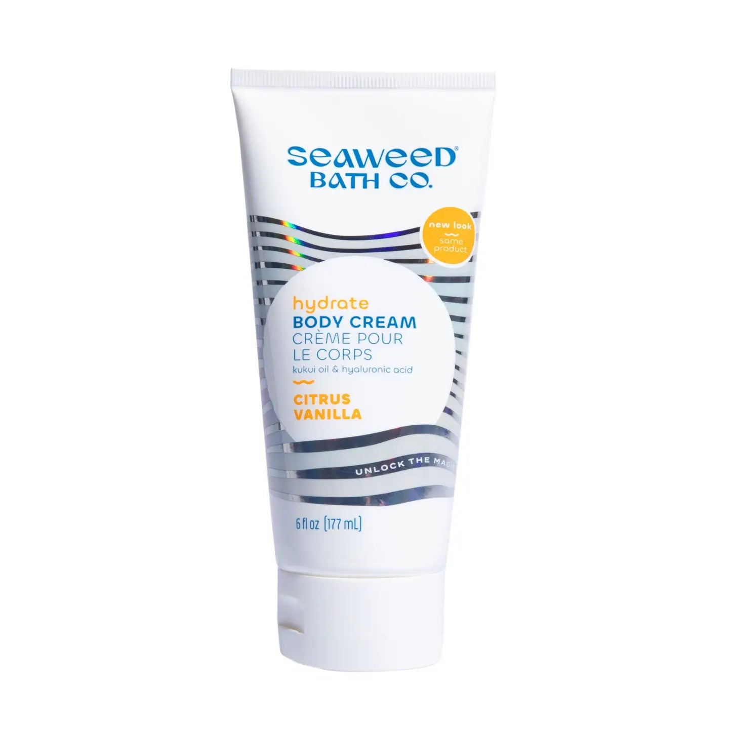 Seaweed Bath Co Hydrate Body Cream Citrus Vanilla on a white background