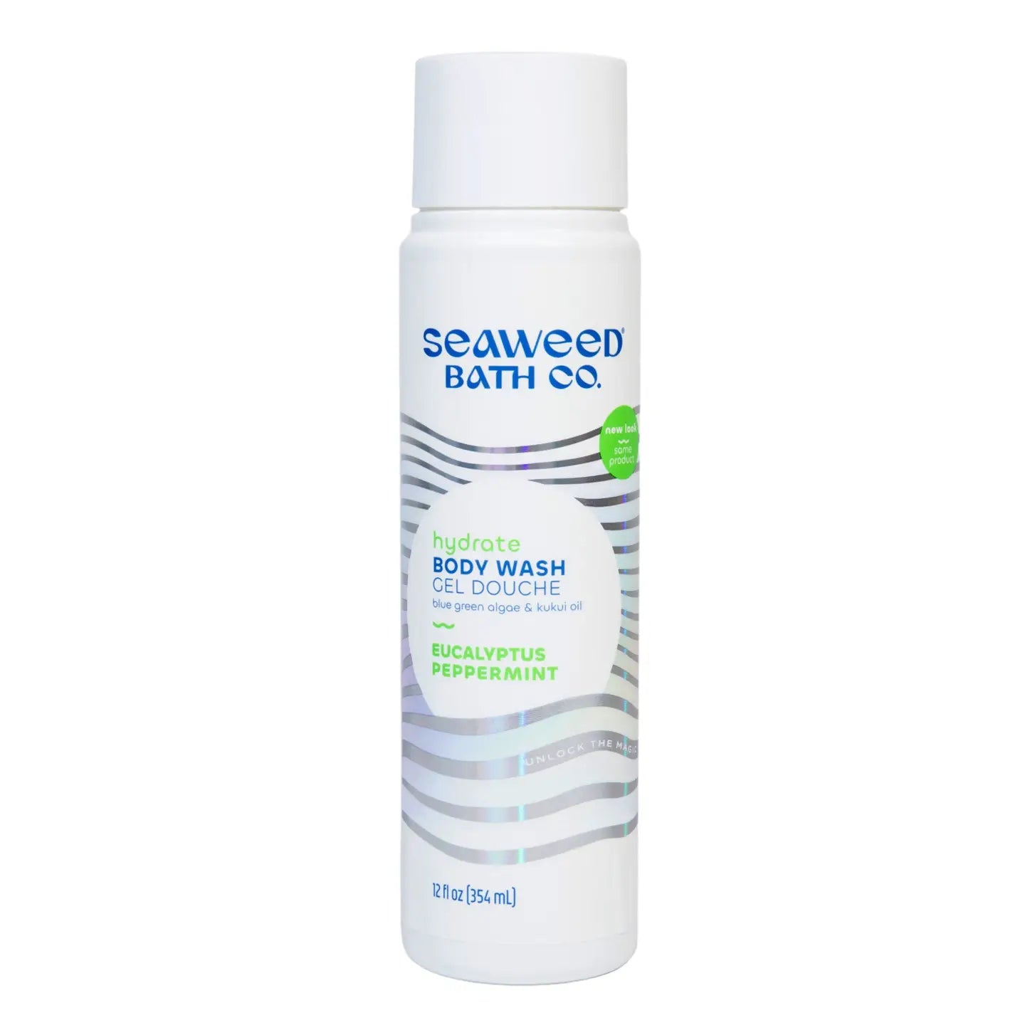 Seaweed Bath Co Hydrate Body Wash Eucalyptus Peppermint on a white background