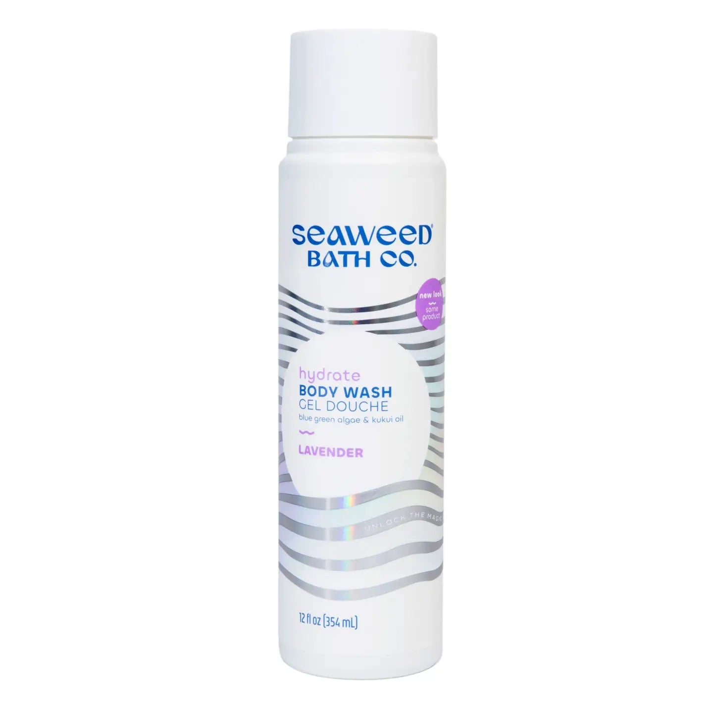 Seaweed Bath Co Hydrate Body Wash Lavender on a white background