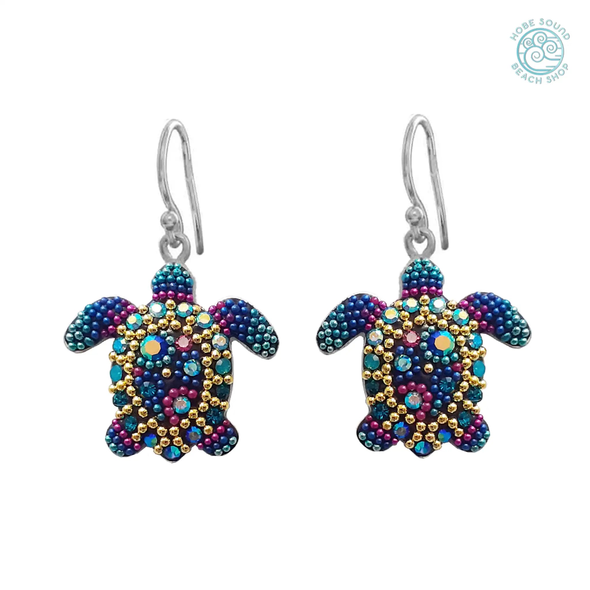 Mosaico Earrings - Turtle - Hooks