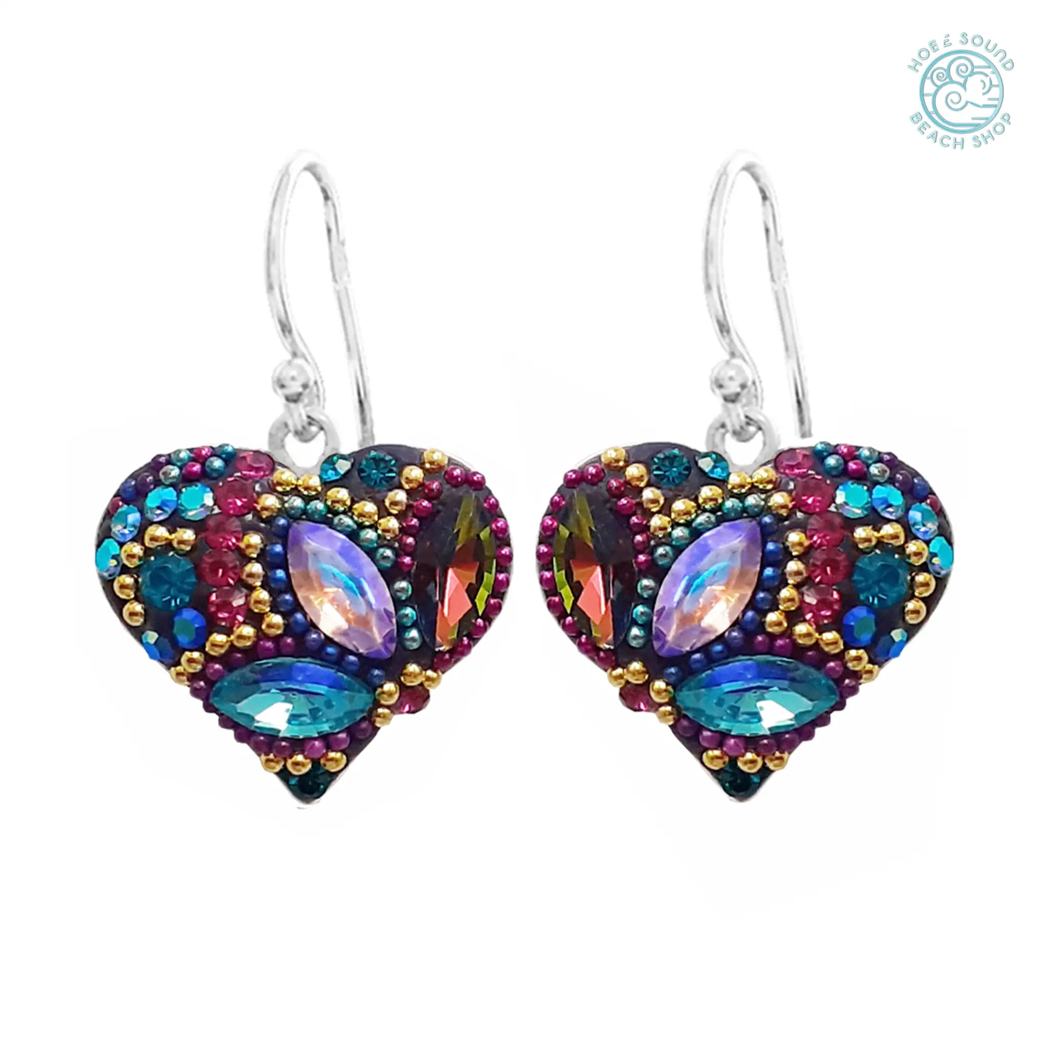 Mosaico Heart Earrings