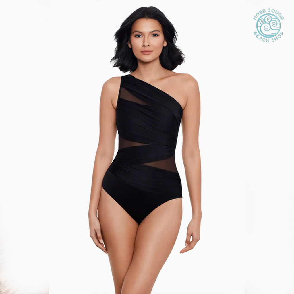 MiracleSuit Jena One Piece swimsuit in black