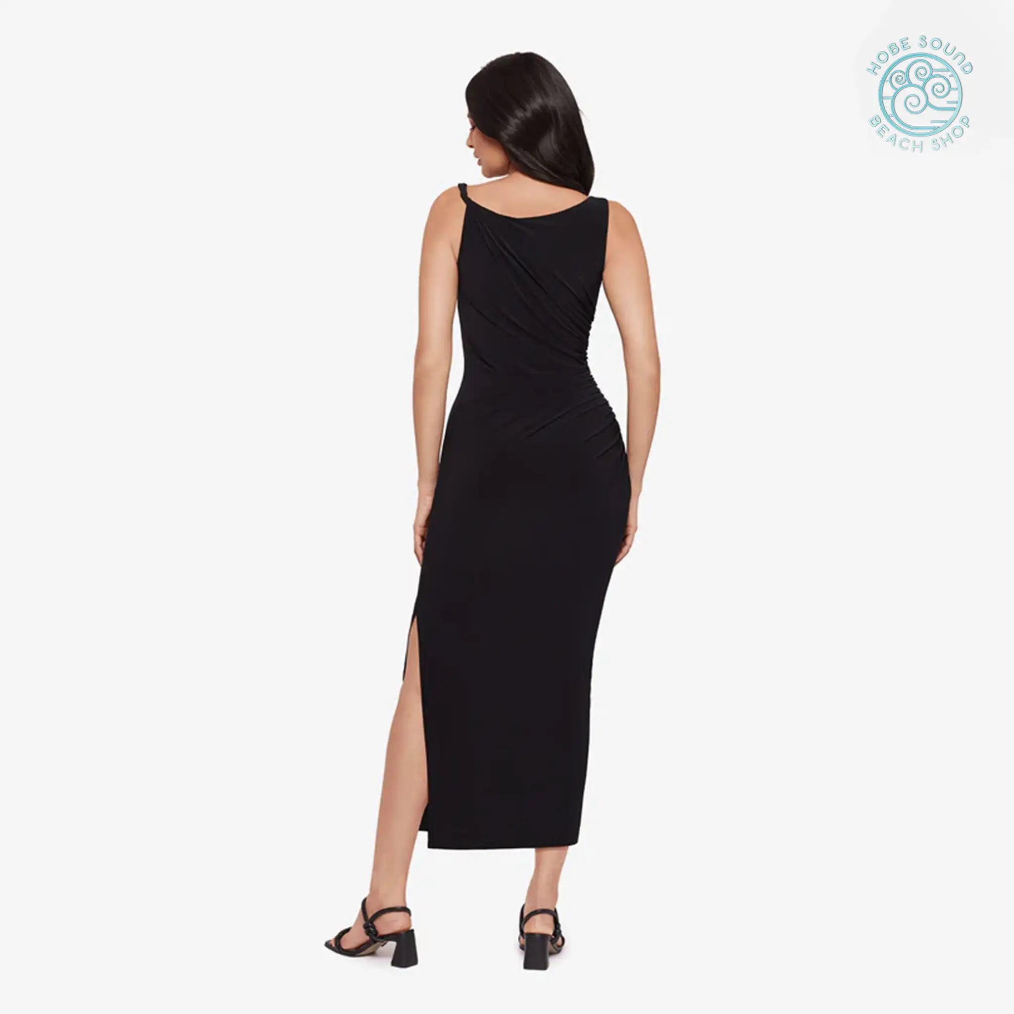 MiracleSuit Maxi Shaping Dress in Black.