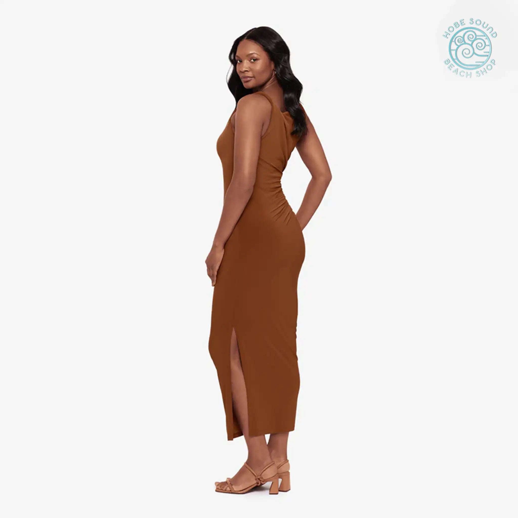 MiracleSuit Maxi Shaping Dress in Bronze