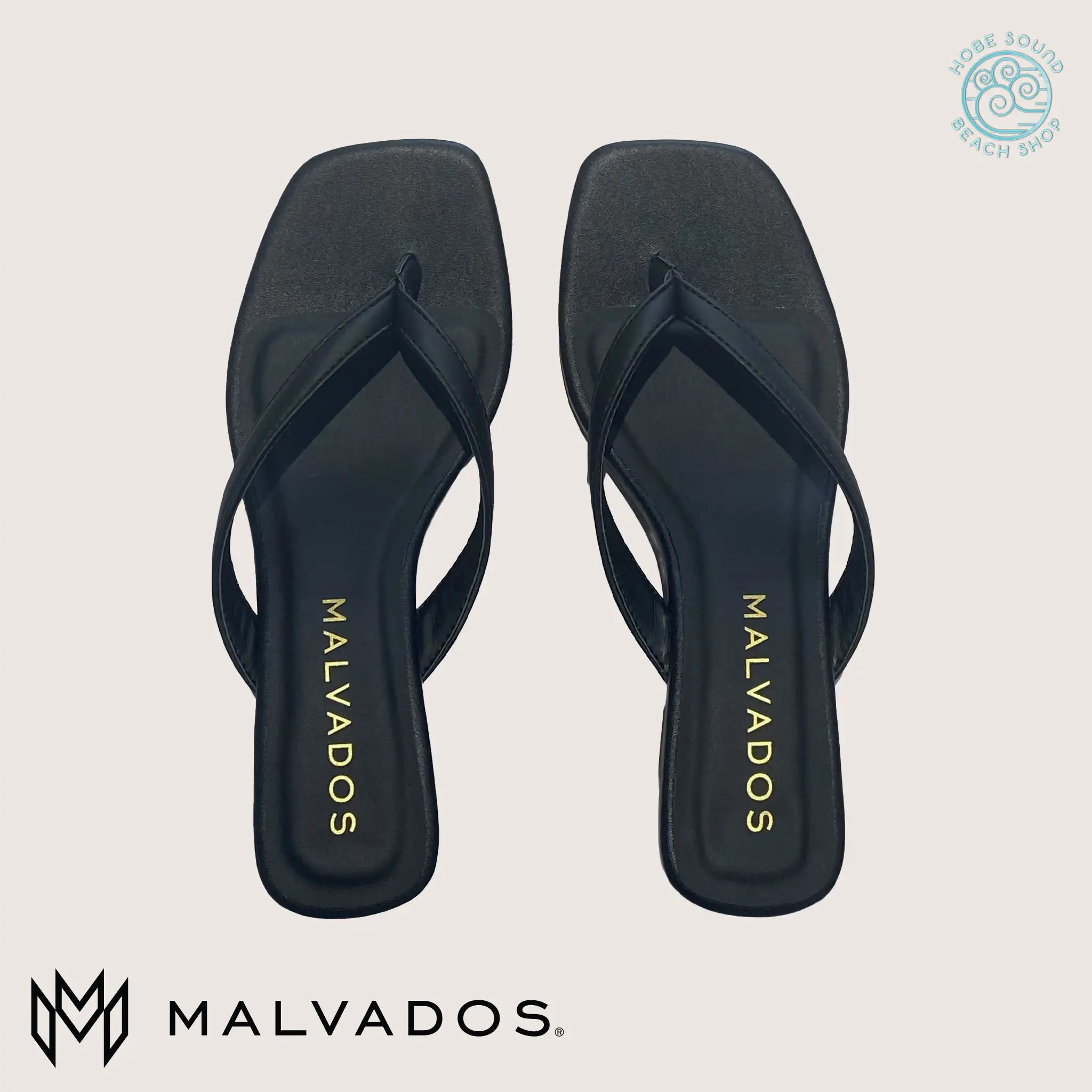 Malvados LBK Noir Heels Top View