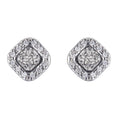 MARCIA MORAN Jaden Earrings -Titanium Druzy
