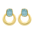 Marcia Moran Liz Earrings in Blue Topaz