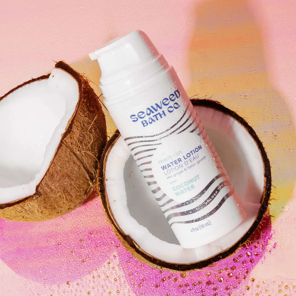 Seaweed Bath Co Melt-In Water Lotion coconut