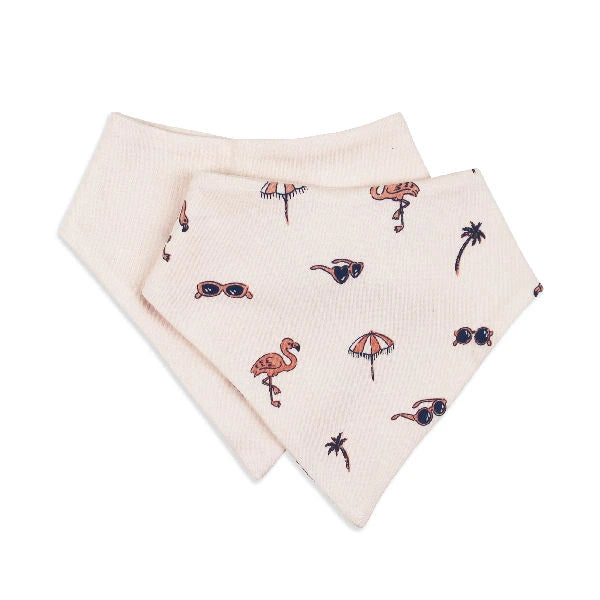 LovedBaby Bandana Bib Flamingo