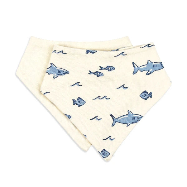 LovedBaby Bandana Bib Shark