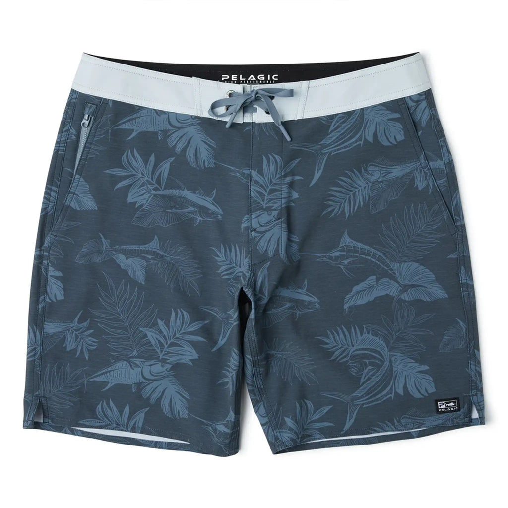 Pelagic - Ledge Boardshorts 18" - Tropic Slam - Dark Navy