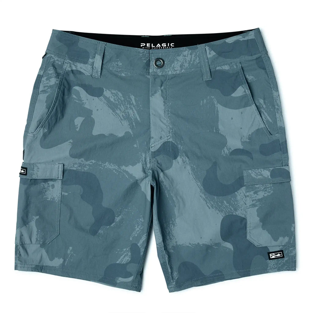 Pelagic - Madeira Cargo Hybrid Shorts 20" - Petrol