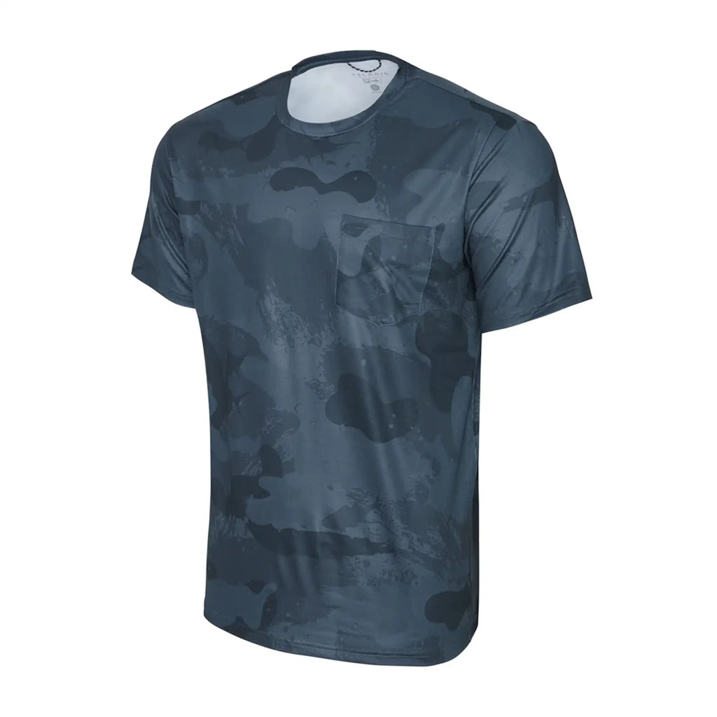 Pelagic - Freespool Short Sleeve Performance Shirt in Dark Navy