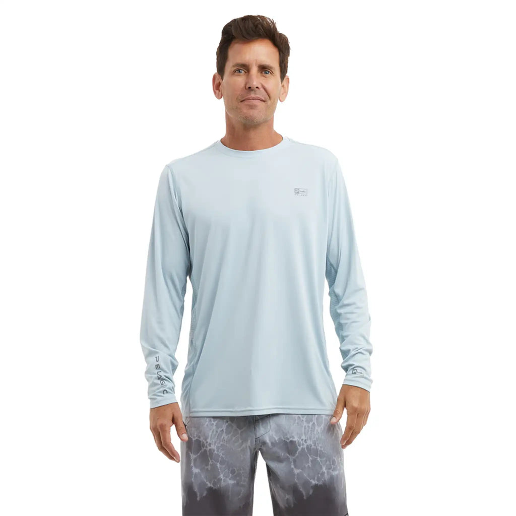 Pelagic - Vaportek Fishing Shirt -Blue Fog