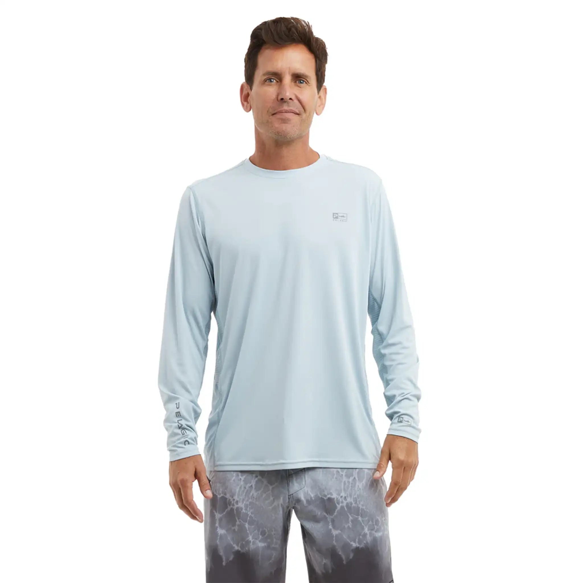 Pelagic - Vaportek Fishing Shirt -Blue Fog