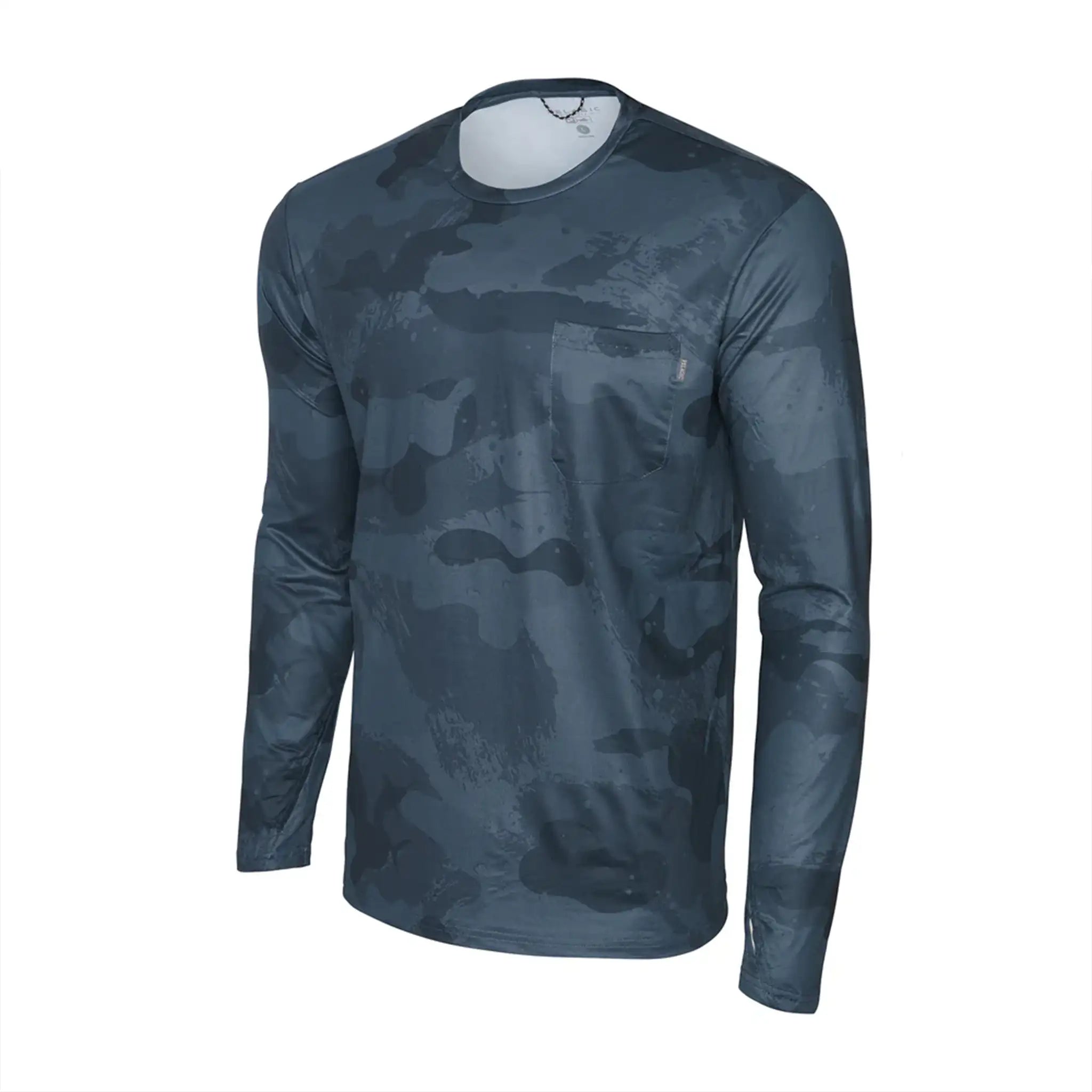Pelagic - Freespool Performance Shirt - Brush Camo Dark Navy