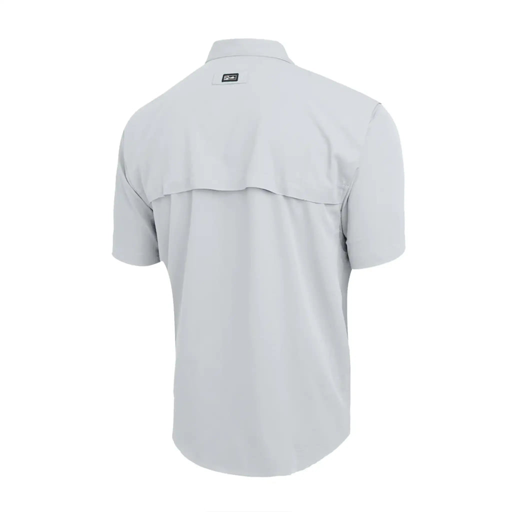 Pelagic - Keys Short Sleeve Fishing Shirt - Light Grey