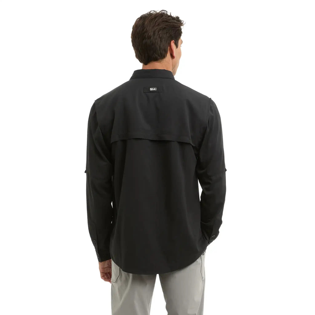 Pelagic - Keys Long Sleeve Fishing Shirt - Black