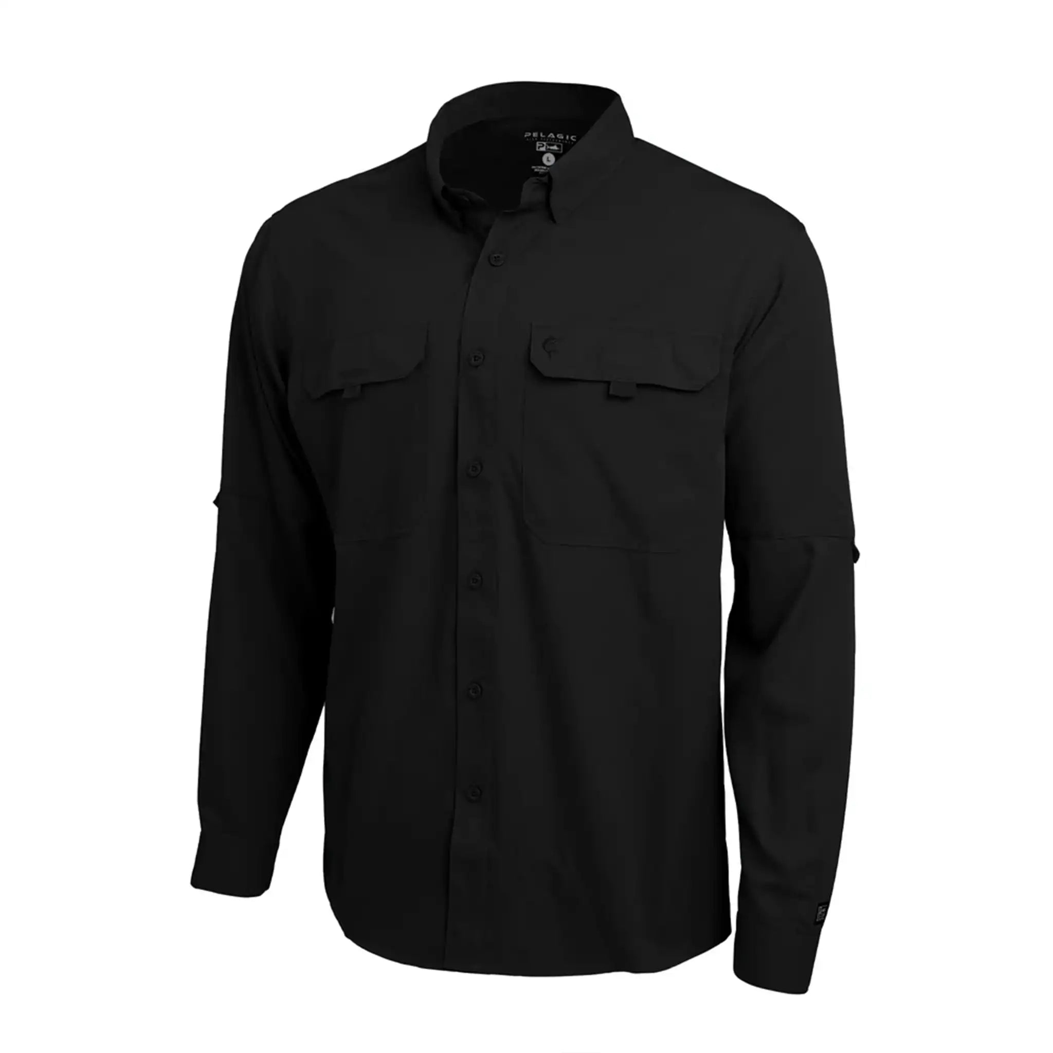 Pelagic - Keys Long Sleeve Fishing Shirt - Black
