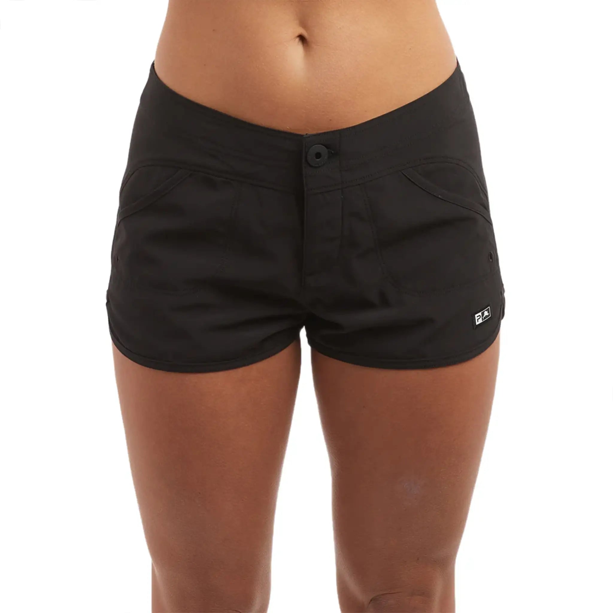 Pelagic - Ws Moana 4" Hybrid Shorts - Solid Black
