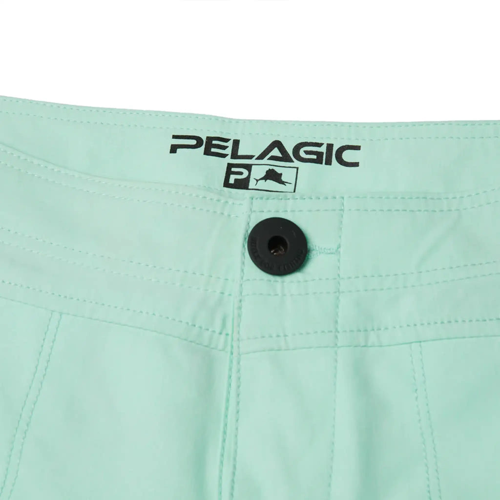 Pelagic - Moana Deep Sea  4" Hybrid Shorts - Sea Foam