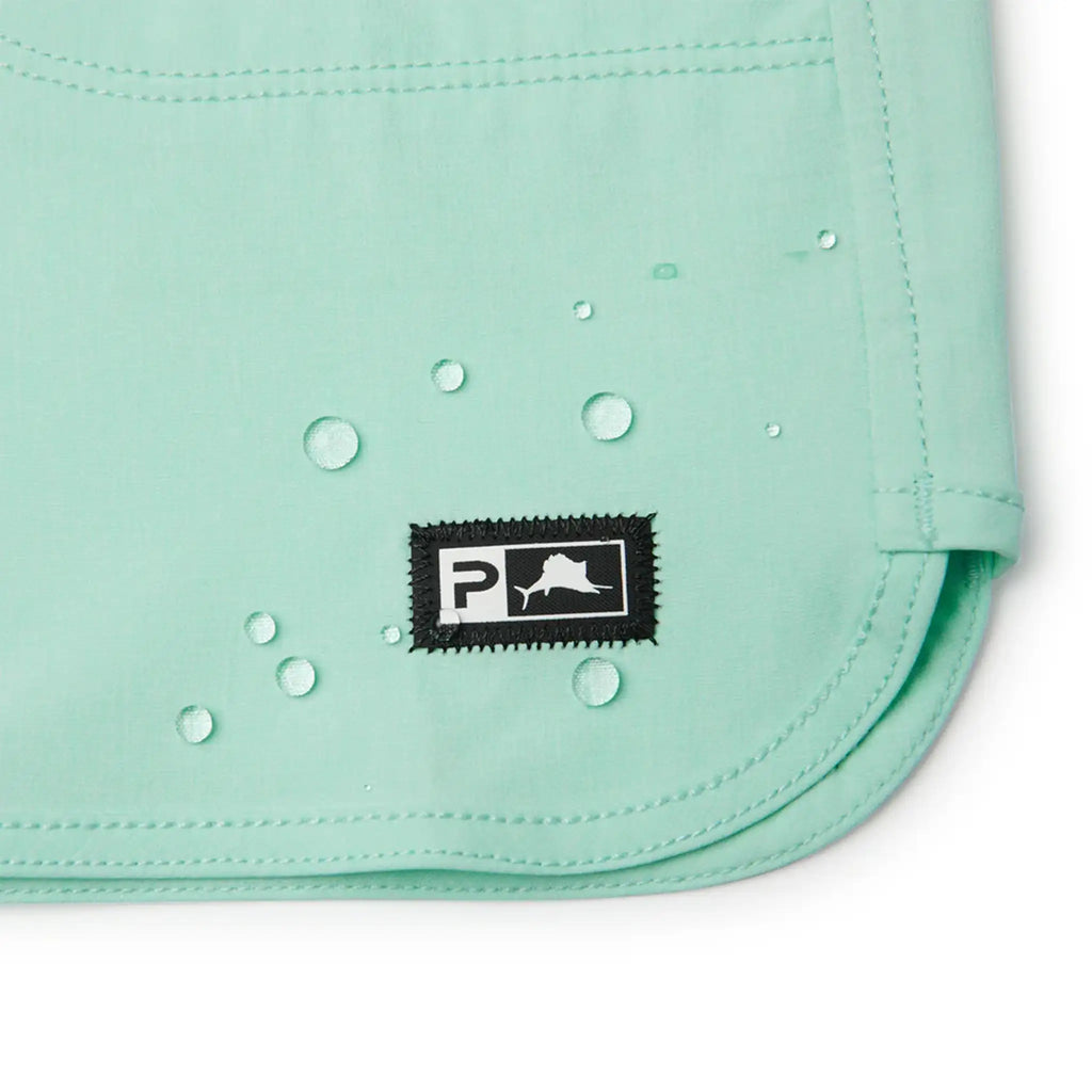 Pelagic - Moana Deep Sea  4" Hybrid Shorts - Sea Foam