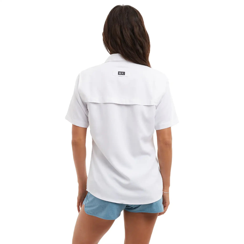 Pelagic - Ws Keys Short Sleeve Fishing Shirt - White