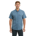Pelagic - Keys Short Sleeve Fishing Shirt - Tiny Fish Petrol