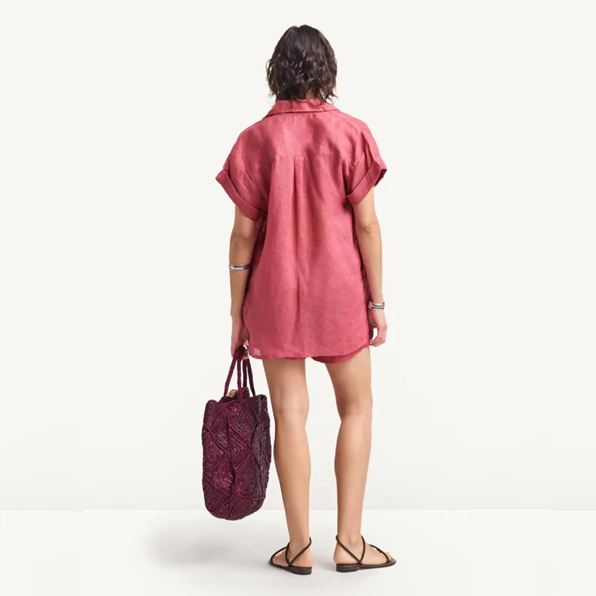 Vitamin A Playa Pocket Blouse Back View